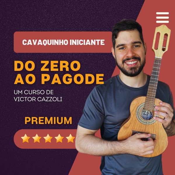 Cavaquinho Iniciante - do zero ao pagode - Premium
